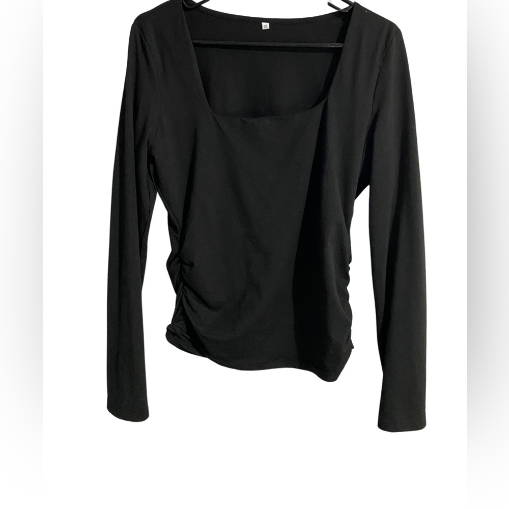 Black Long Sleeve Women's Top